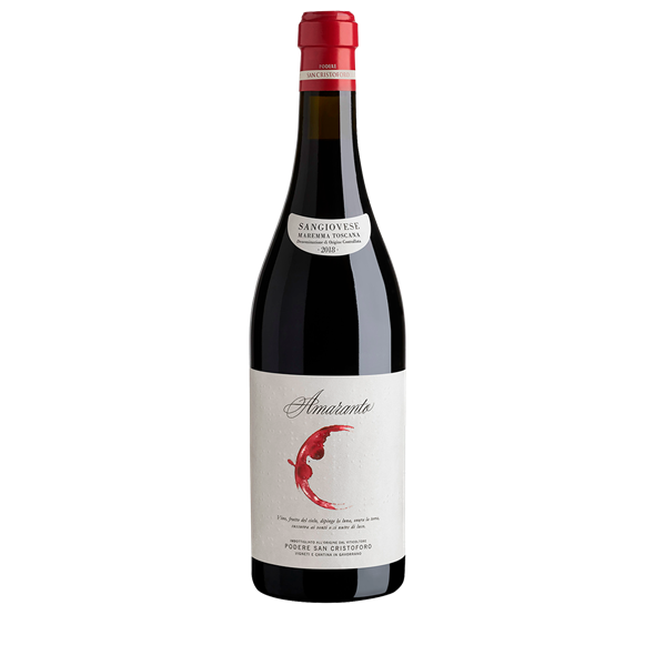San Cristoforo, Amaranto 2018 - pris pr. flaske 159,- kr.